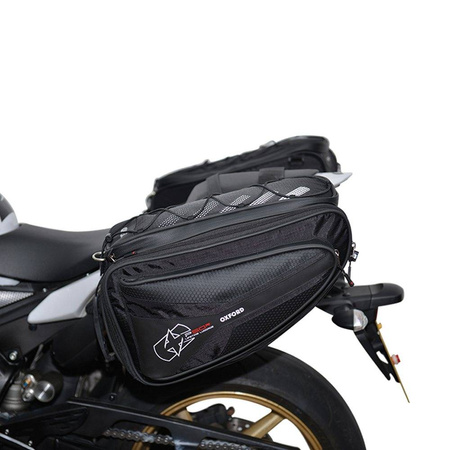 Sakwy tekstylne 50l Oxford P50R czarne