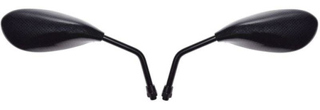 Lustro motocyklowe Łezka carbon mat Lakier M10
