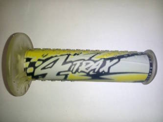 Manetki 01691/l-4t 4trax quad (130 mm/22 mm) bez otworu kolor żółty/czarny