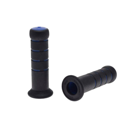 Guma manetki 7/8'+1" 120 mm czarno niebieska