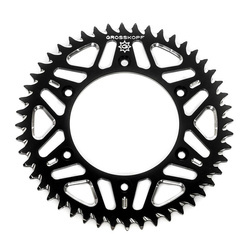 Zębatka tylna aluminiowa t7075 (ergal) kolor czarny 249 49 honda cr 80/85 '96-'07 (jtr217.49) (łańc. 428)