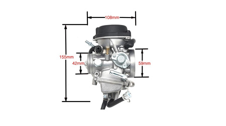 Gaźnik Power Force Pd36j Kawasaki Kfx400 Klf400 Ksf400 Kvf400 Gzc000053