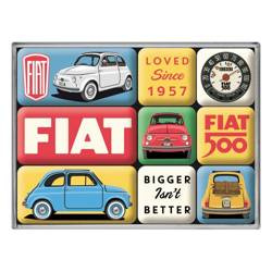 Magnes Fiat 500 Loved zestaw 9 szt. 83121