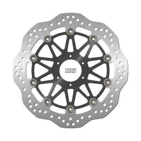 Tarcza hamulcowa przód honda cbr600 '95-98, cbr900/929 '93-97 (296x58x4mm) (6x6,5mm) wave pływająca (środaluminiowy)
