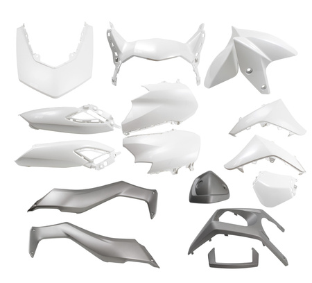 Komplet Osłon Plastikowych Power Force Yamaha N-Max 125 21-24 Biały