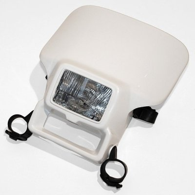 Ufo lampa przednia halogen honda xr 250/400r '96-'17 kompletna kolor czerwony (wzór oryginalny)