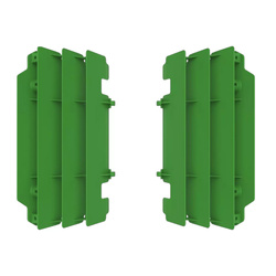 WYPRZEDAŻ OSŁONY CHŁODNICY (KRATKI-KOMPLET ) KAWASAKI KX 250 '05-'07 KOLOR ZIELONY