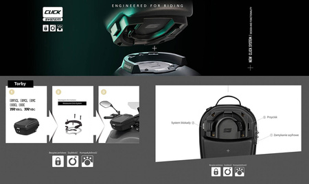 Mocowanie Shad Click System do Yamaha