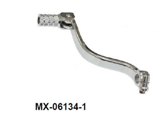 DŹWIGNIA ZMIANY BIEGÓW SUZUKI RM 80 / 85 / 85 L '89-'16 (OEM: 25600-03B00; 25600-03B10) (KUTE ALUMINIUM) KOLOR SREBRNY (ANODOWANY)