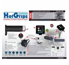 Manetki podgrzewane premium cruiser (1' - calowe/138-119mm) końcówka chromowana (el)