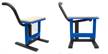 Stojak/podnośnik/podstawka pod motocykl cross kolor niebieski