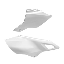 BOCZKI TYLNE SUZUKI DR-Z 400 (DRZ400) '00-'24 RESTYLIKOLOR BIAŁY (KOMPLET)