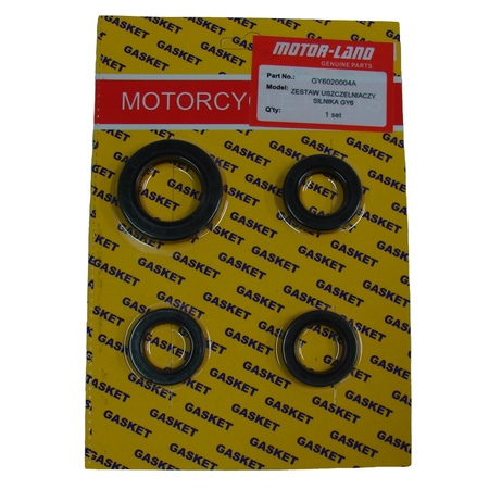 Zestaw uszczelniaczy gy6 4 sztuki agility 50 4t 4szt. Gy6020004b