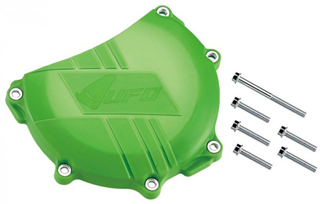 Osłona pokrywy sprzęgła kawasaki kxf 450 '16-'17, kolor zielony