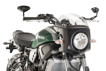 Szyba Owiewka Puig Retrofairing Do Yamaha Xsr700 16-21 (Panel Czarny) Przezroczysta