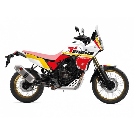 Komplet naklejek (oklein) Yamaha Tenere 700 '20-'23 rally ride kolor czerwony