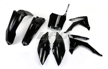 Komplet plastików honda crf 450r '13-'16, crf 250r '14-'17 kolor czarny (ho116e001)