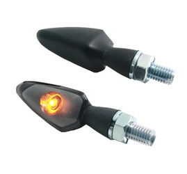 Far komplet kierunkowskazów (2szt.) kolor czarny, szkło przyciemniane, homologacja