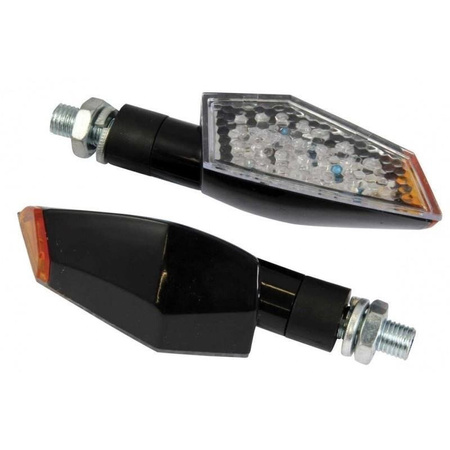 KIERUNKOWSKAZY LED MOTOCYKLOWE TRAPEZ OPORNIKI 20W
