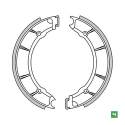 SZCZĘKI HAMULCOWE PRZÓD MOTO GUZZI V 7 700 '67-'76 (220X40MM)