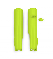 Osłony Teleskopów ( Amortyzatorów ) Przednich Husqvarna Tc 125 / 250 '23-'24, Te 150 / 250 / 300 '24, Fc / Tx / Fx / Fe 300 / 350 / 450 / 501 '24, Kolor Żółty Fluo