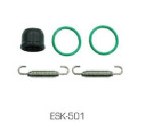 zestaw uszczelnień wydechu 2t (sprężyny, oringi i tuleja gumowa) ktm sx 50 '02-, husqvarna tc 50 '02-,