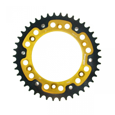 Zębatka tylna 899 42 stealth (stalowo-aluminiowa) ktm sx/exc (jtr897.42) kolor złoty