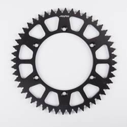 Zębatka tylna aluminiowa (ergal) 489 48 kawasaki kx 125 '83-07, kx 250 '82-10 (łańc. 520) (48948jt) kolor czarny