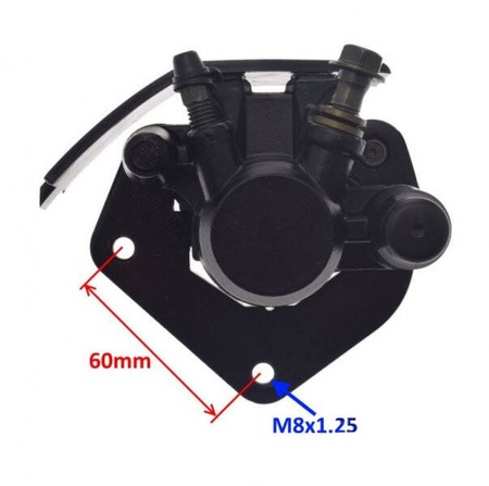 Zacisk hamulca przedniego z klockami do motocykla Junak 126 901 902 Router 50