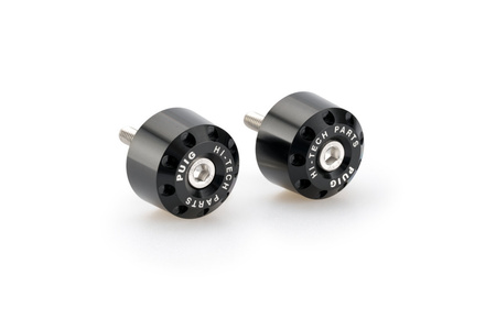 Ciężarki / końcówki kierownicy krótkie puig do ducati monster 937 21-22 czarne