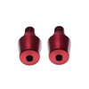Końcówki kierownicy czerwone do Yamaha M16X1.5