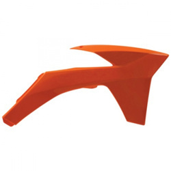 Osłony chłodnicy ktm sx/sxf '11-'12, exc '12-'13 kolor pomarańczowy