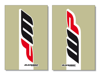 Komplet naklejek (oklein) na teleskopy wp 2017 2 szt.