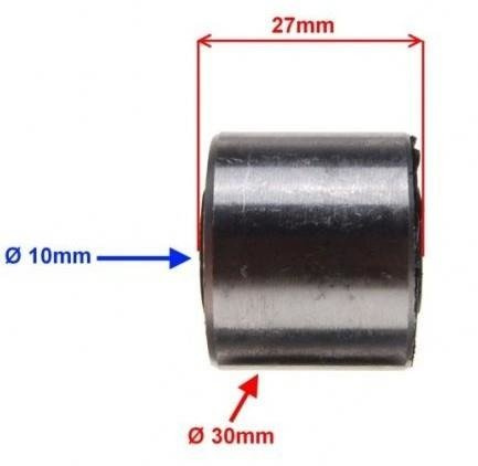 Tuleja silnika wahacza skuter 4T 2T 10x30x25