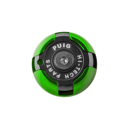 Korek wlewu oleju hi-tech puig do kawasaki zzr1200 02-05 zielony