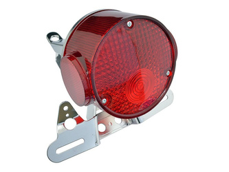 LAMPA TYLNA Z CHROMOWANYM MOCOWANIEM TABLICY REJESTRACYJNEJ YAMAHA RD 200 '74-'75, RD 250 '73-'75, TX 650 '73-'74, XS 650 '75-'79, TX 750 '73-'75 (OEM: 341-84751-61-93)