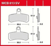 KLOCKI HAMULCOWE TRW MCB813SV