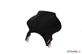 Szyba Owiewka Uniwersalna Puig Cockpit (Wersja Bandit) Czarna