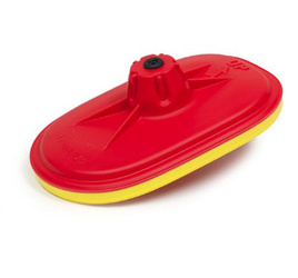 Pokrywa filtra powietrza honda crf 450r/rx '17-'18, crf 250r '18 kolor czerwony żółty