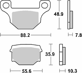 Hamulcowe kh93 street ceramic kolor czarny