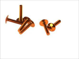 Zestaw śrub owiewki m6x30 (6szt.) kolor złoty (imbusowa płaska)(ta630g)