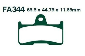 Klocki hamulcowe CFMOTO CF 500 Atlas Yamaha YFM 660