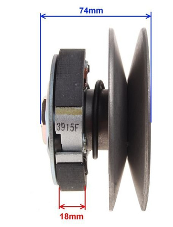 Sprzęgło kompletne do skuterów Piaggio Aprilia