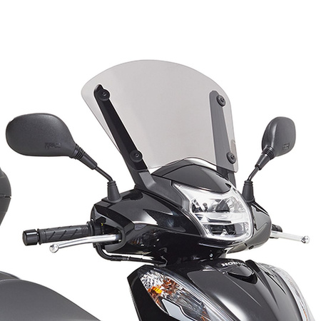 Szyba honda sh 300i (15-19) 27 x 42 cm przyciemniana