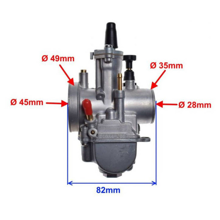 Gaźnik 28 mm do motocyki i skuterów tuning 150Cc-350Cc