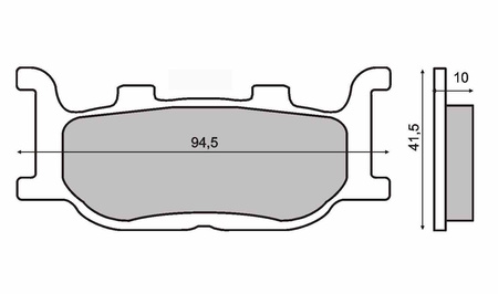 Klocki Hamulcowe Kevlar Majesty 250 96-99