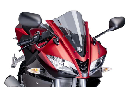 Szyba sportowa puig do yamaha r125 08-18 lekko przyciemniona