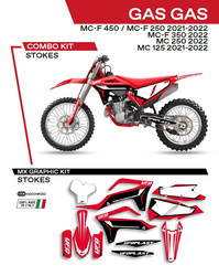 Komplet naklejek (oklein) gagamc 125 '21-'22