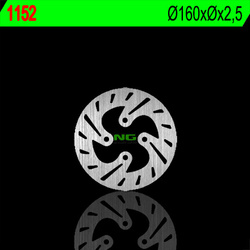 Tarcza hamulcowa tył beta 125/200/250/290/300 trial (160x-x2,5)