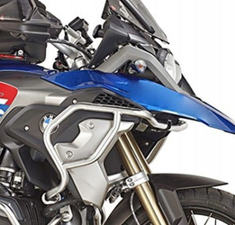 Gmole osłony silnika bmw r 1200g(17-18), r 1250g(19-21) stal nierdzewna - górne - w modelu r 1250g(19-21) do montażu przy braku dodatkowych oryginalnych halogenów